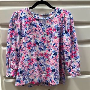 Lilly Pulitzer Floral Sweatshirt